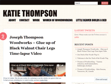 Tablet Screenshot of ktthompson.com